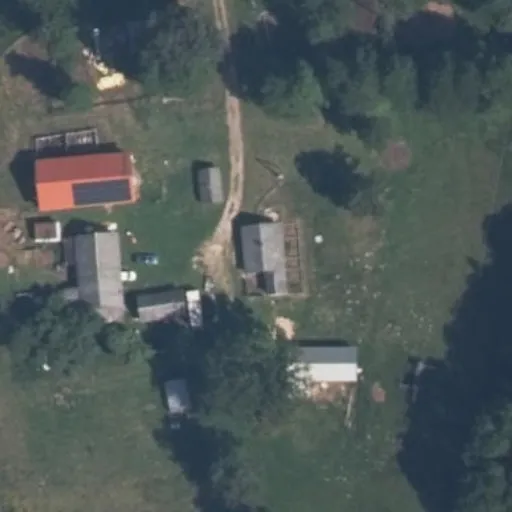 Vaizdas iš viršaus: Kazlų Rūdos g. 2, Bartininkai