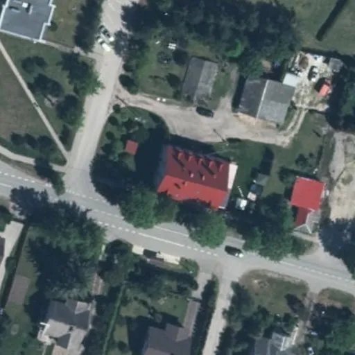 Vaizdas iš viršaus: Vytauto g. 29, Meškučiai