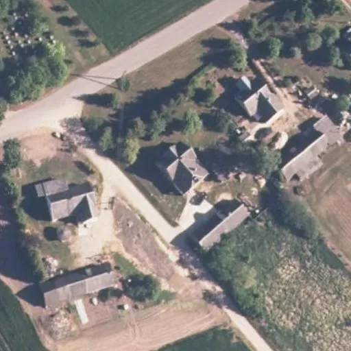Vaizdas iš viršaus: Dvaro g. 17, Suvalkėliai