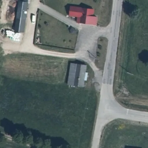 Vaizdas iš viršaus: Birutės g. 14, Trakiškiai