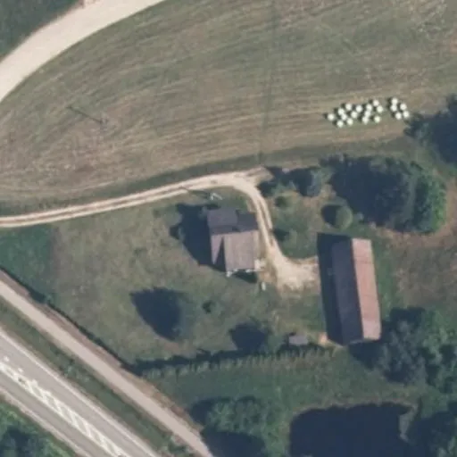 Vaizdas iš viršaus: Kazlų g. 14, Mažoji Senažiškė