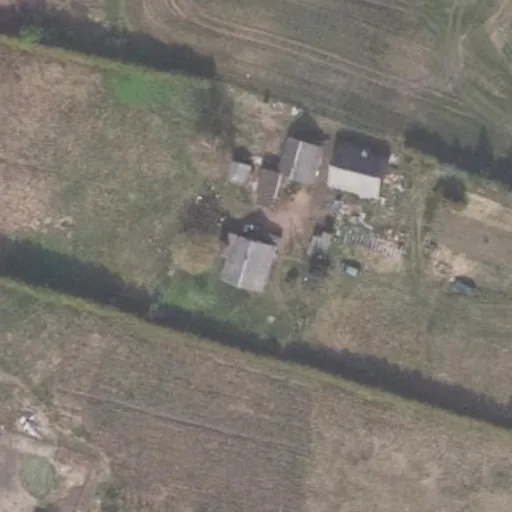 Vaizdas iš viršaus: Nevėžio g. 46, Vilkėnai