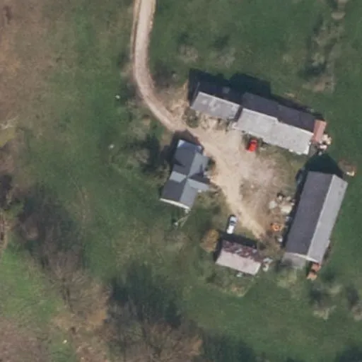 Vaizdas iš viršaus: Gėlių g. 109, Tabariškiai