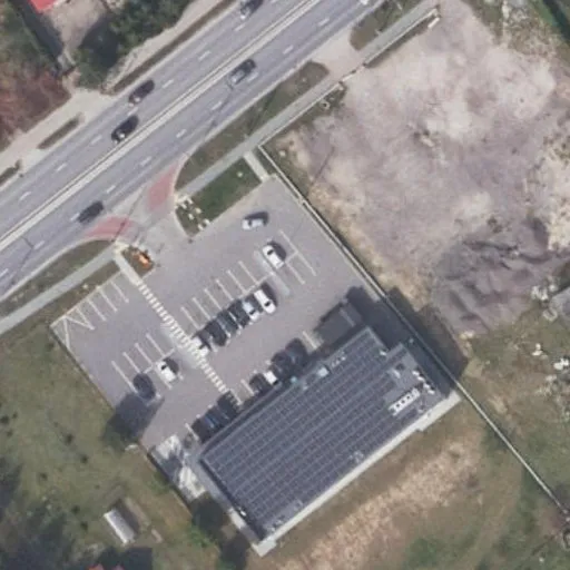 Vaizdas iš viršaus: Vilniaus g. 6, Karmėlava