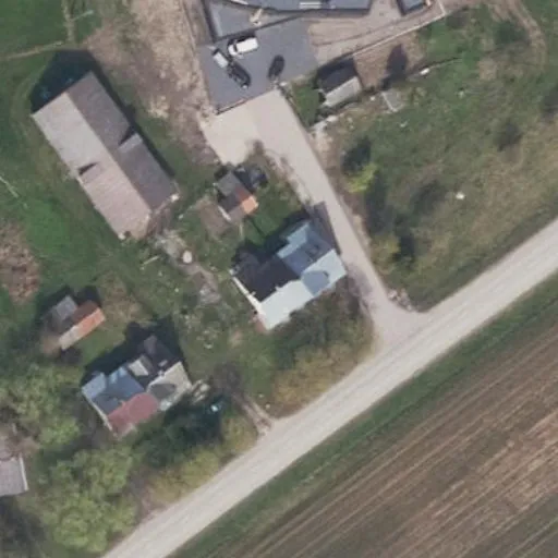 Vaizdas iš viršaus: Tiesioji g. 11, Karkiškės