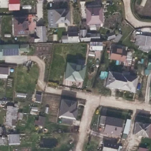 Vaizdas iš viršaus: Statybininkų g. 1, Garliava