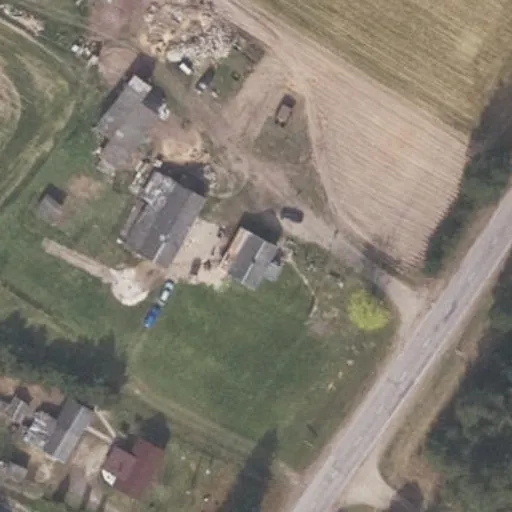 Vaizdas iš viršaus: Kėdainių g. 39, Vandžiogala