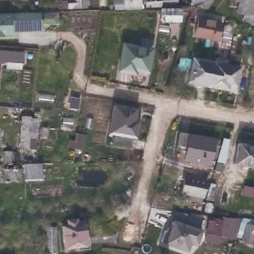 Vaizdas iš viršaus: Statybininkų g. 1A, Garliava