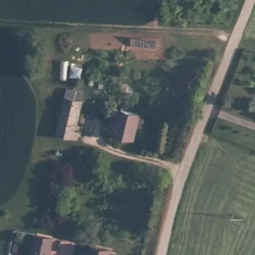 Vaizdas iš viršaus: Alyvų g. 4, Daugeliškiai