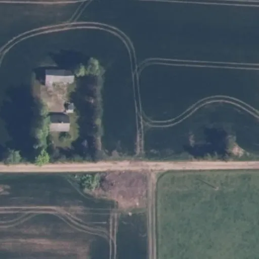 Vaizdas iš viršaus: Maironio g. 71, Svirniai