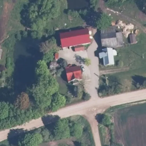 Vaizdas iš viršaus: Piliuko g. 12, Burbaičiai