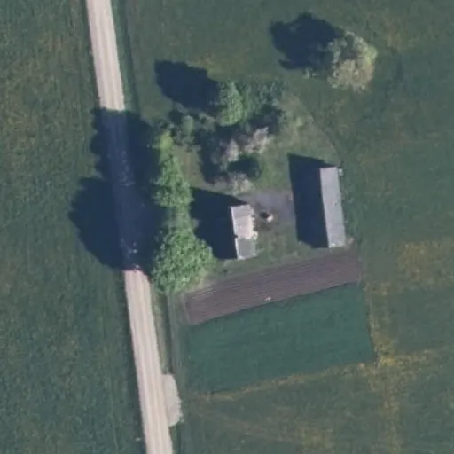 Vaizdas iš viršaus: Šviesos g. 23, Butkiškė