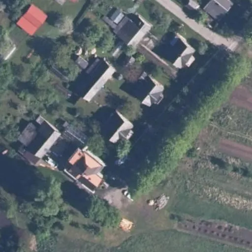 Vaizdas iš viršaus: Bridvaišio g. 32, Tytuvėnai