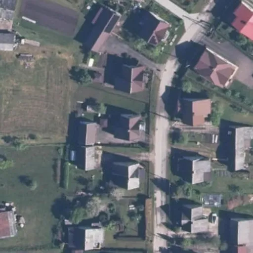 Vaizdas iš viršaus: Rūtų g. 26, Tytuvėnai