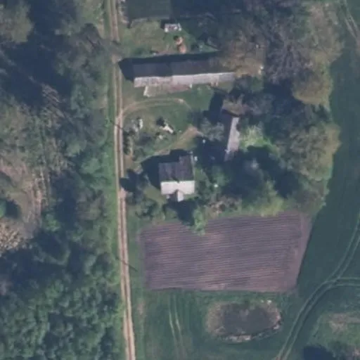 Vaizdas iš viršaus: Kybučių g. 2, Kybučiai