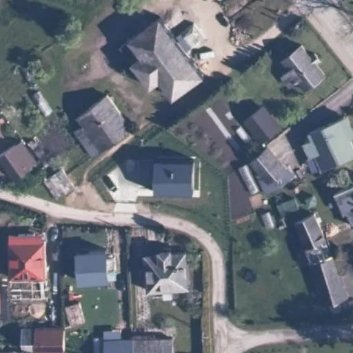 Vaizdas iš viršaus: Tytuvos g. 2, Tytuvėnai