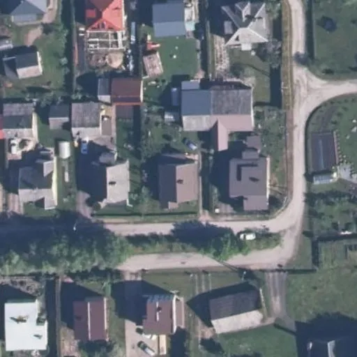 Vaizdas iš viršaus: Liepų g. 4, Tytuvėnai