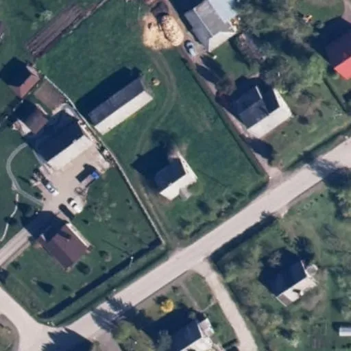 Vaizdas iš viršaus: Centro g. 8, Griniai