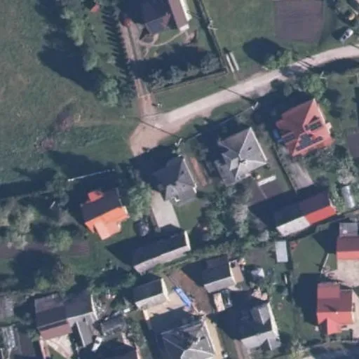 Vaizdas iš viršaus: Tytuvos g. 13, Tytuvėnai