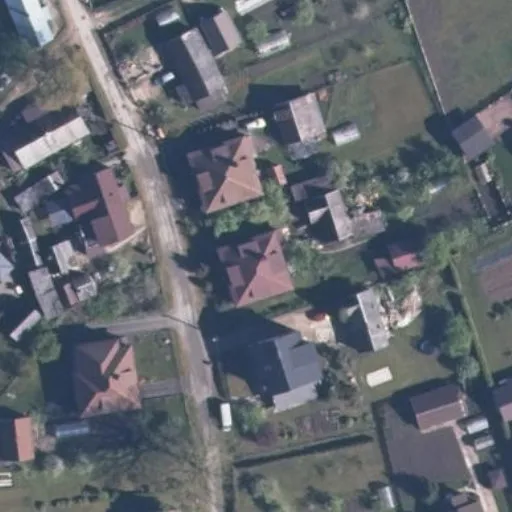 Vaizdas iš viršaus: Ežero g. 24, Tytuvėnai
