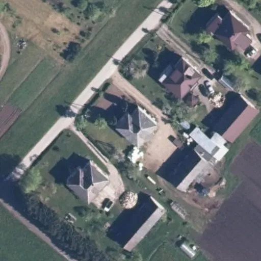 Vaizdas iš viršaus: Saulės g. 21, Kražiai