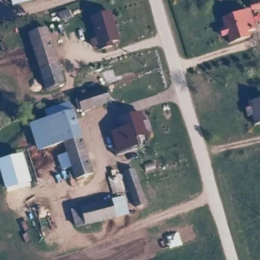 Vaizdas iš viršaus: Burnių g. 2, Burniai