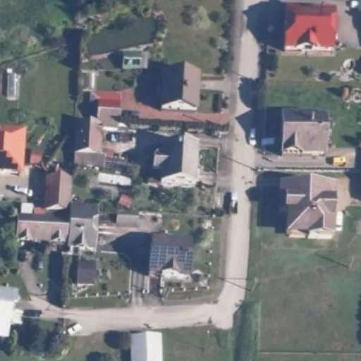 Vaizdas iš viršaus: Kalnų g. 70, Kelmė
