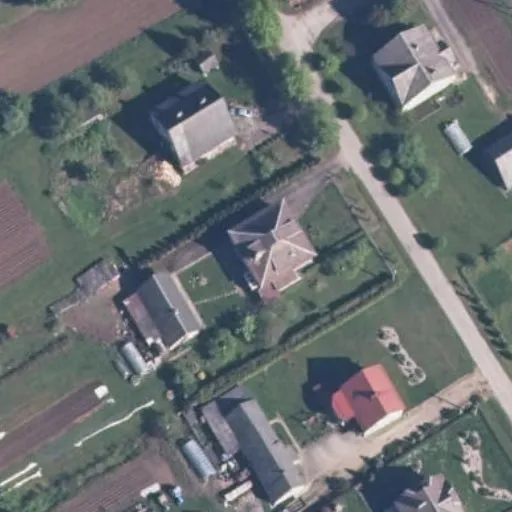 Vaizdas iš viršaus: Dvaro g. 33, Kelmė