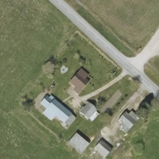 Vaizdas iš viršaus: Piliakalnio g. 21, Skomantai