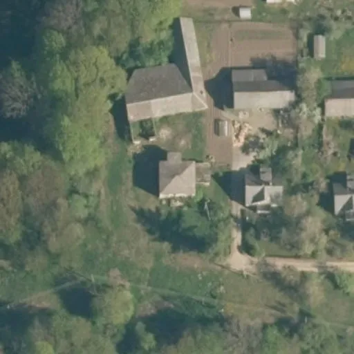 Vaizdas iš viršaus: Vilkių g. 1, Vilkiai