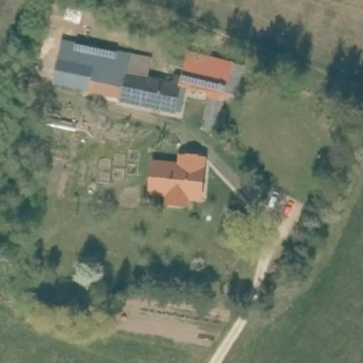 Vaizdas iš viršaus: Raišių g. 16, Raišiai