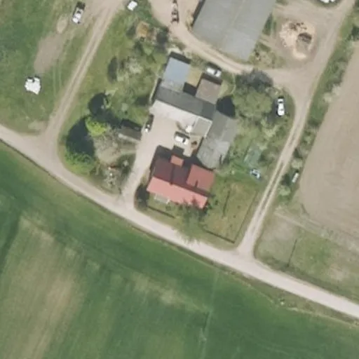 Vaizdas iš viršaus: Kalnalaukio g. 4, Lazdininkai