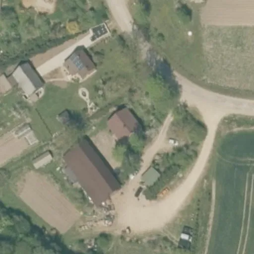 Vaizdas iš viršaus: Bažnyčios g. 2, Budriai