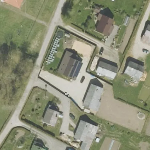 Vaizdas iš viršaus: Ąžuolų g. 9, Erlėnai