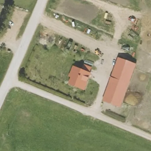 Vaizdas iš viršaus: Ąžuolų g. 19, Erlėnai