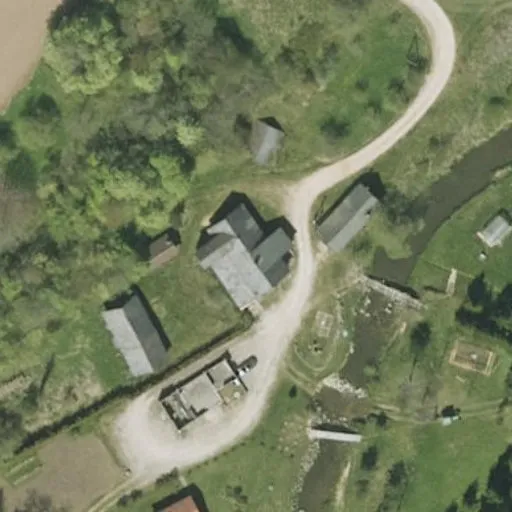 Vaizdas iš viršaus: Aniceto Puškoriaus g. 12, Skaudaliai