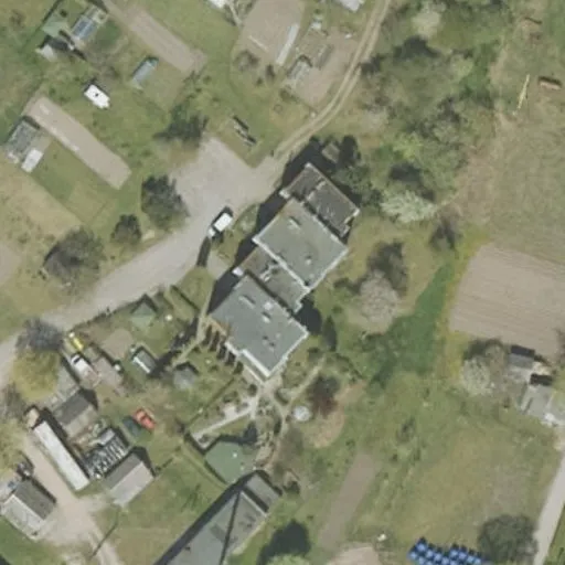 Vaizdas iš viršaus: Naujoji g. 1, Darbėnai