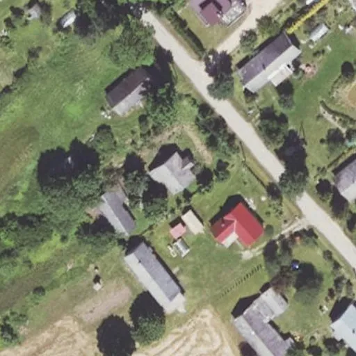 Vaizdas iš viršaus: Dariaus ir Girėno g. 27, Skapiškis