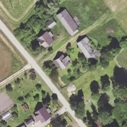 Vaizdas iš viršaus: Dariaus ir Girėno g. 38, Skapiškis
