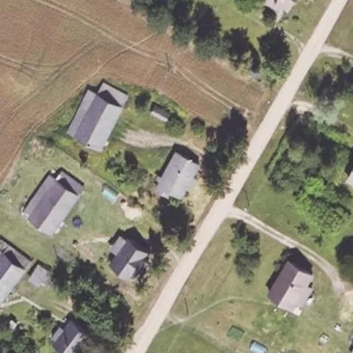 Vaizdas iš viršaus: Tuopų g. 8, Biliūnai
