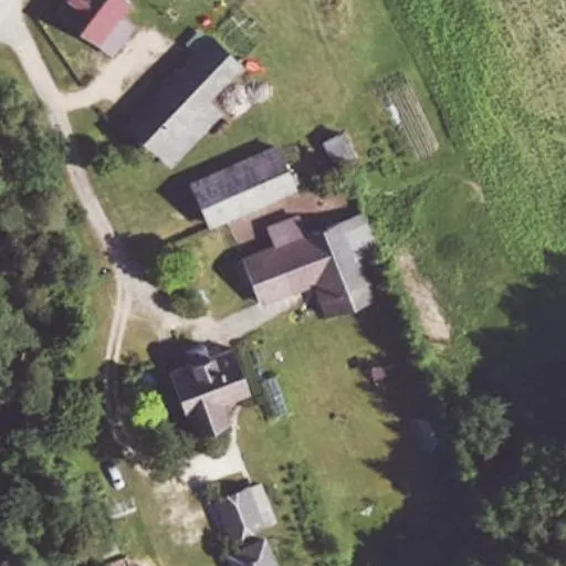 Vaizdas iš viršaus: Medžiotojų g. 6, Subačius