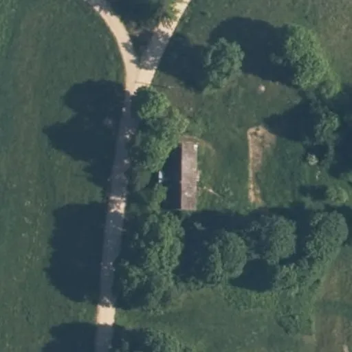Vaizdas iš viršaus: Trako g. 8, Ročkiai