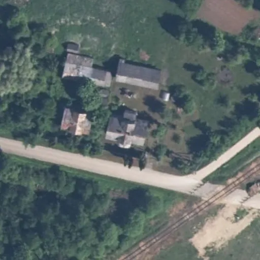 Vaizdas iš viršaus: Geležinkelio g. 6, Krosna
