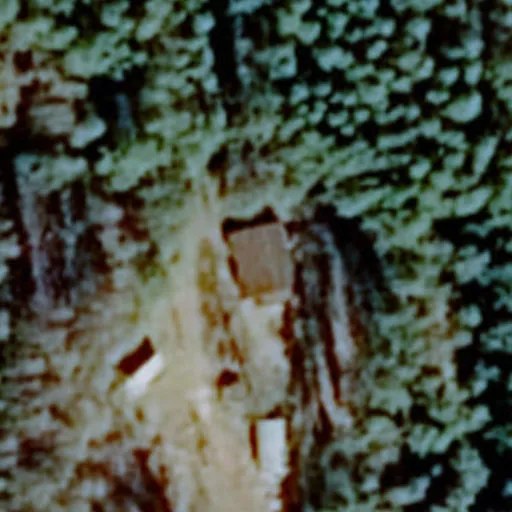 Vaizdas iš viršaus: Užupio g. 1, Menciškė