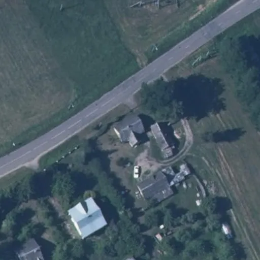 Vaizdas iš viršaus: Beržų g. 27, Buckūnai