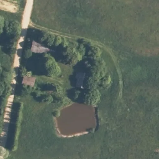 Vaizdas iš viršaus: Beržų g. 4A, Bagdononys