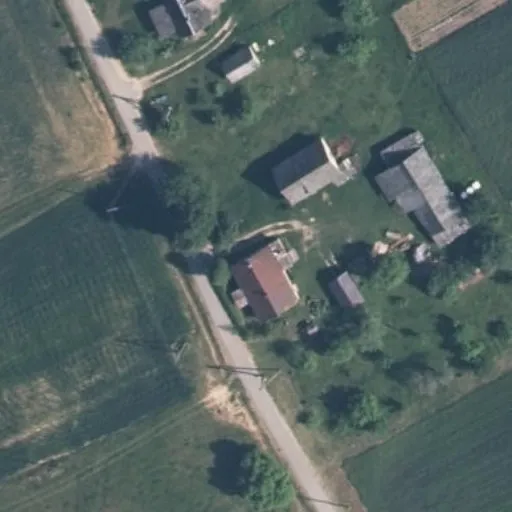 Vaizdas iš viršaus: Kalninė g. 40, Krikštonys