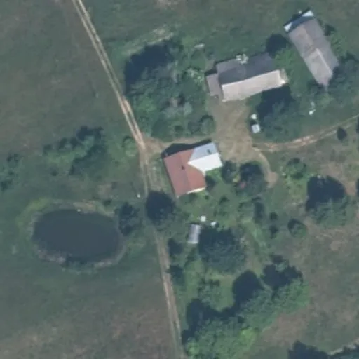 Vaizdas iš viršaus: Širvinto g. 12, Vaickūniškė