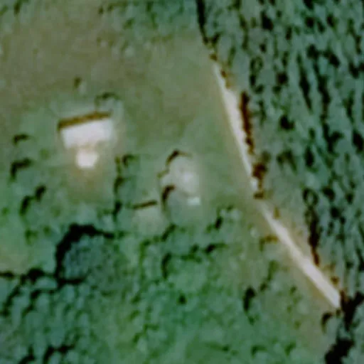 Vaizdas iš viršaus: Pamiškės g. 2, Bugieda