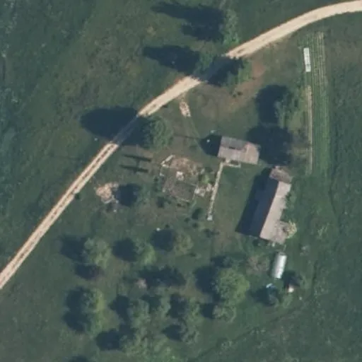 Vaizdas iš viršaus: Trako g. 17, Ročkiai